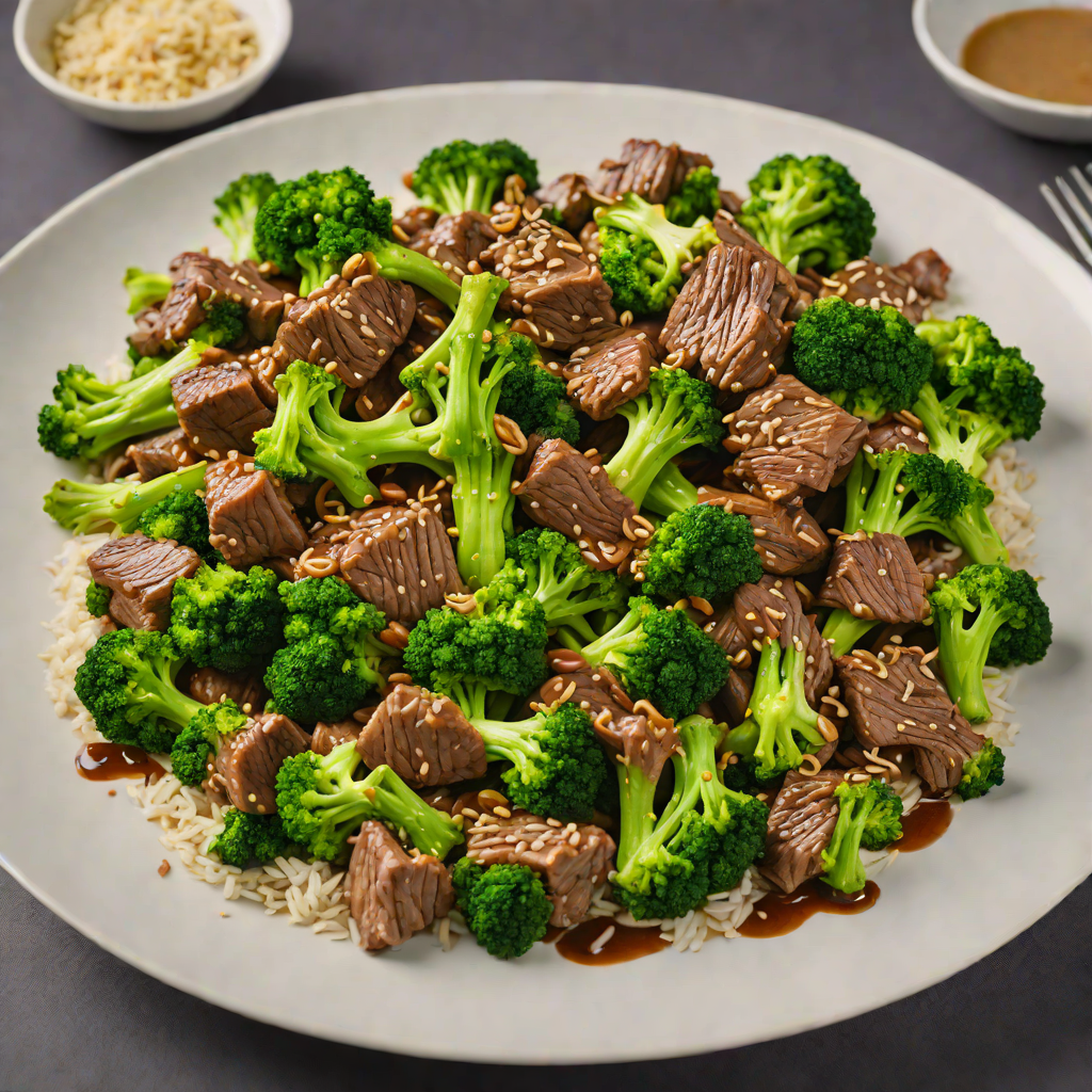 Stir-Fried Beef with Ginger, Garlic, and Broccoli