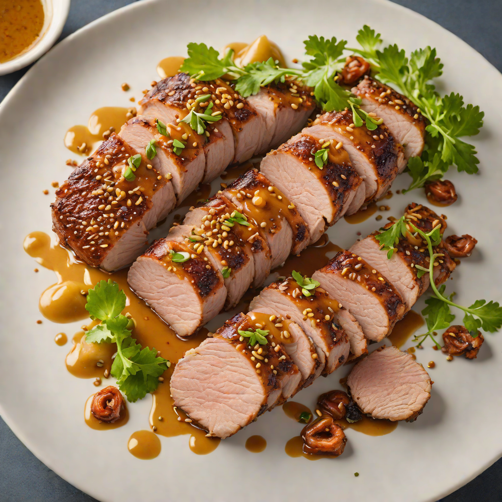 Spiced Honey-Glazed Pork Tenderloin with Mustard Seed