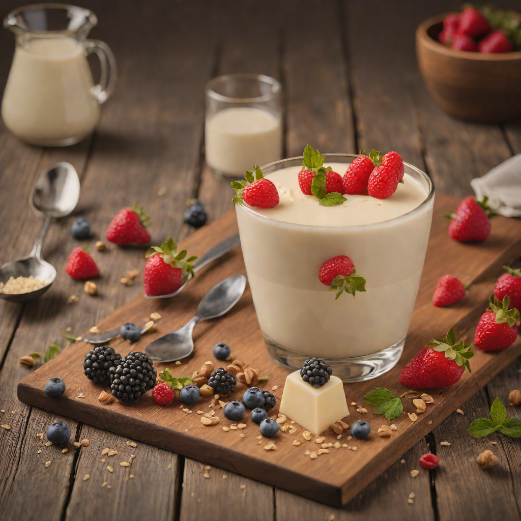 Rosarivo-Inspired Vanilla Cream Panna Cotta