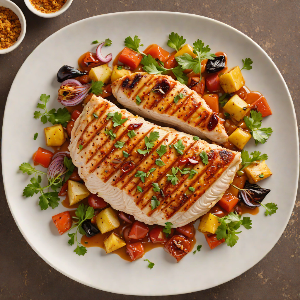 Pan-Seared Chicken Breast with Smoky Paprika and Garlic