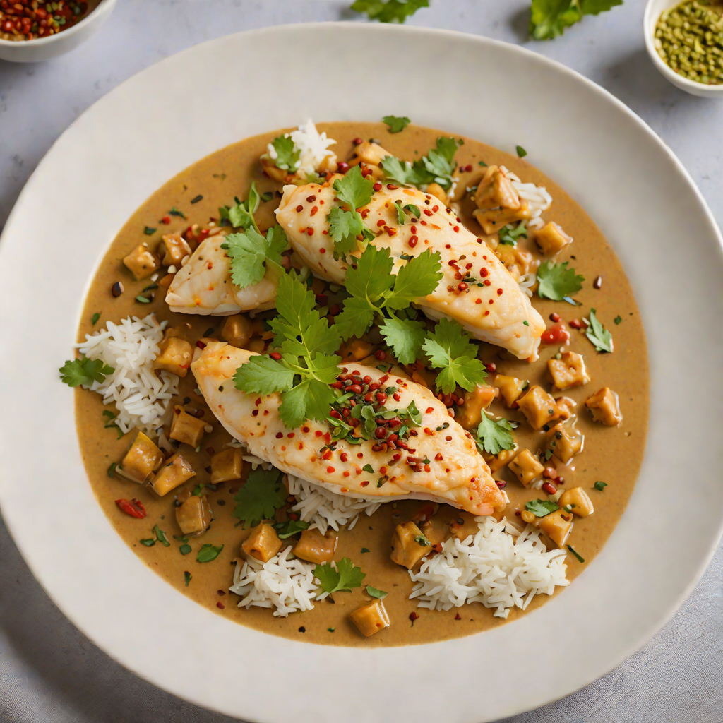 Coconut-Poached Fish Curry with Tamarind and Mustard Seeds