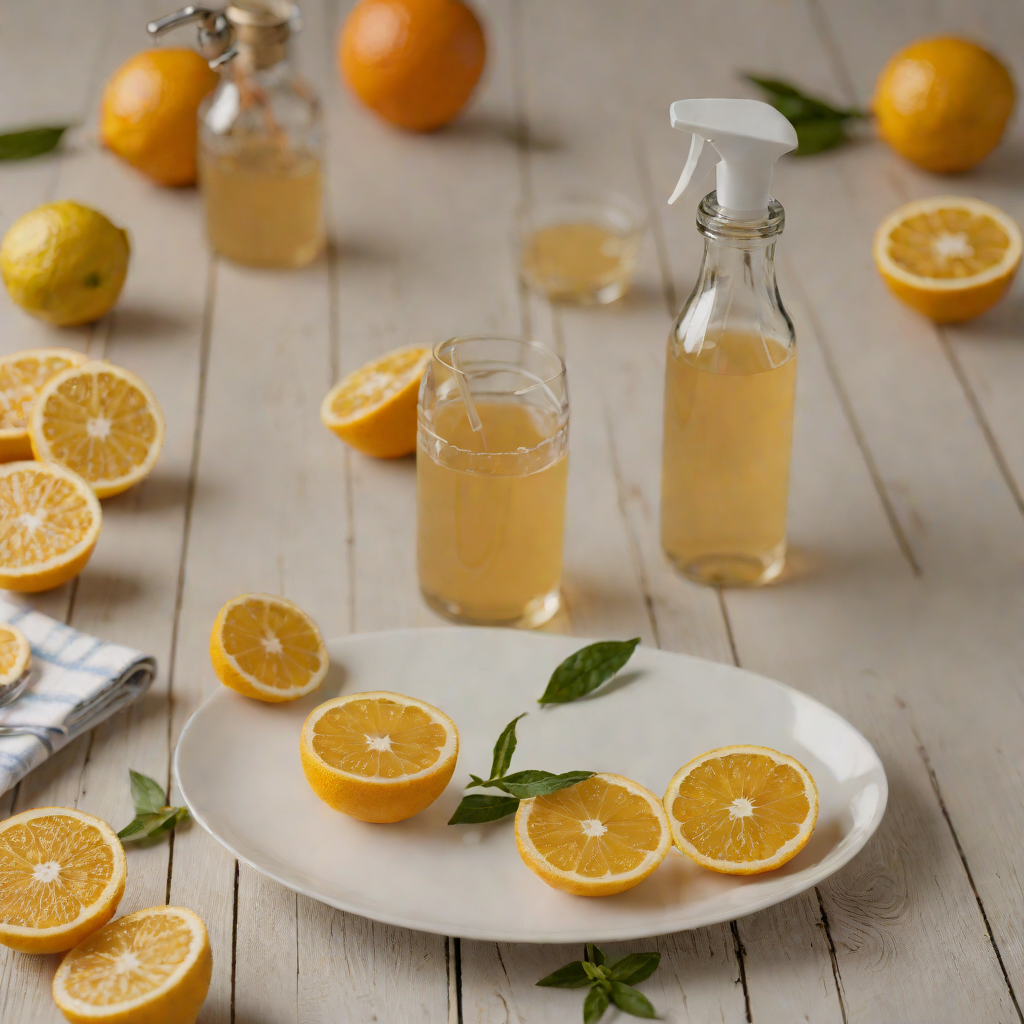 Pressure-Treated Wood Deck Cleaner with Citrus and Vinegar