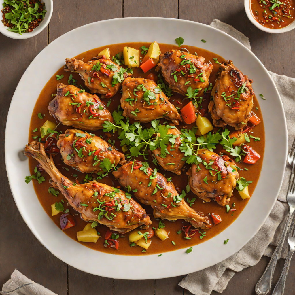 Slow-Simmered Berbere-Spiced Chicken Wat
