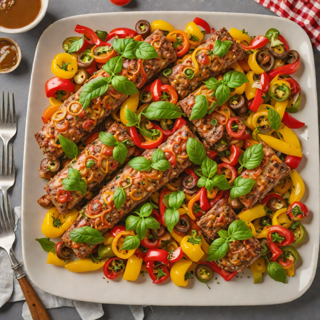 Italian-Inspired Spicy Sausage and Bell Pepper Sheet Pan Dinner
