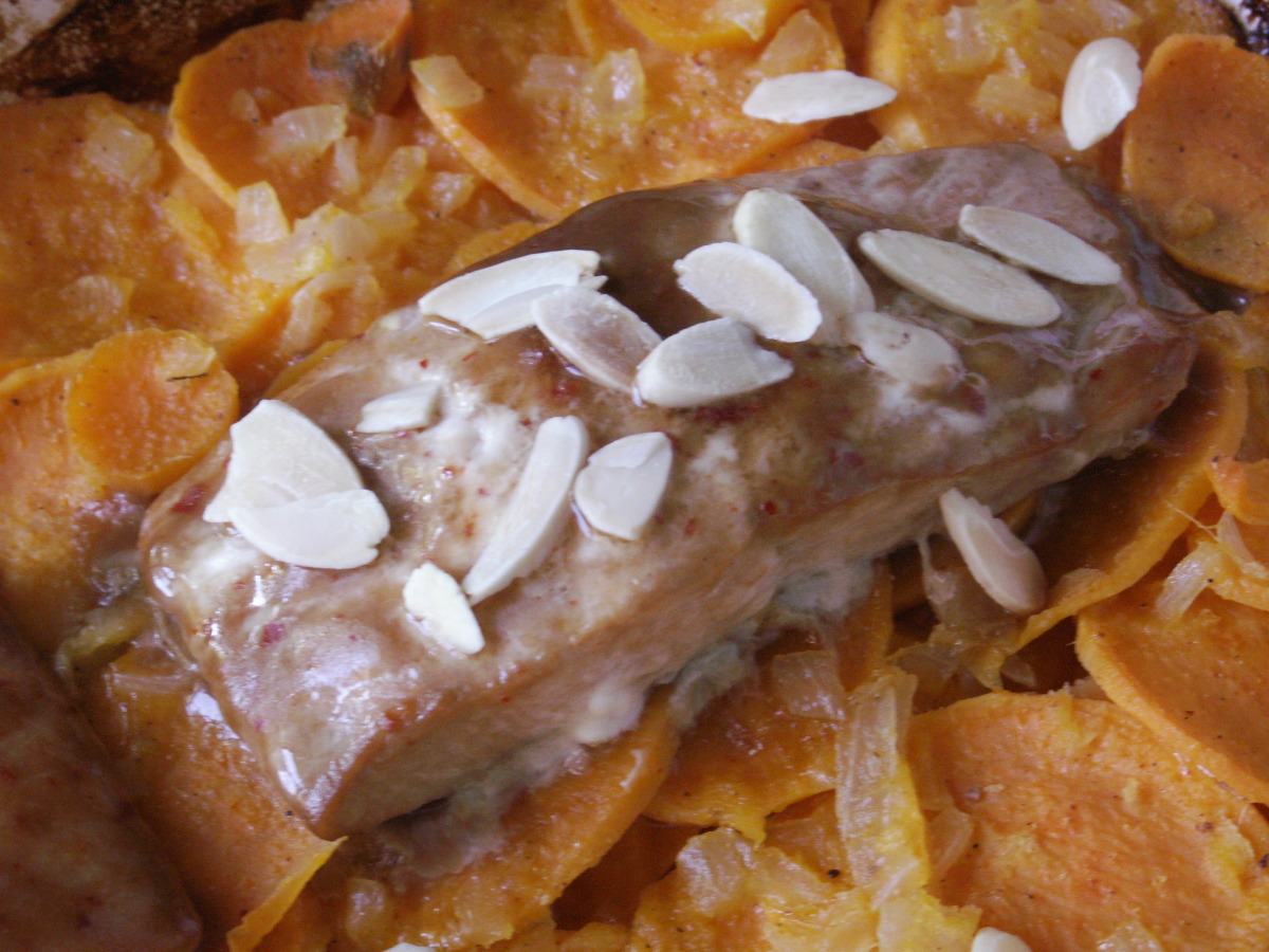 Turmeric Salmon & Sweet Potato