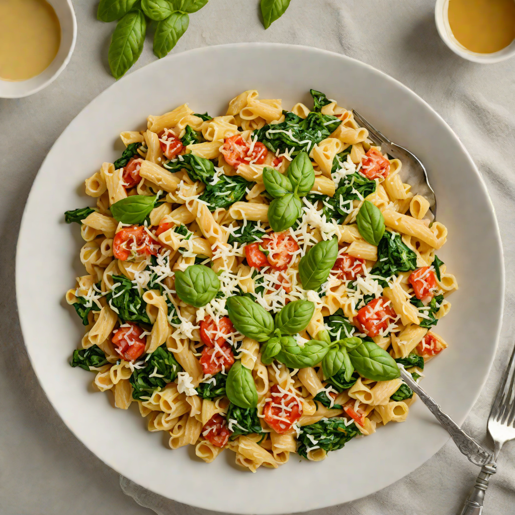 Rosarivo-Style Creamy Ricotta and Spinach Pasta Bake