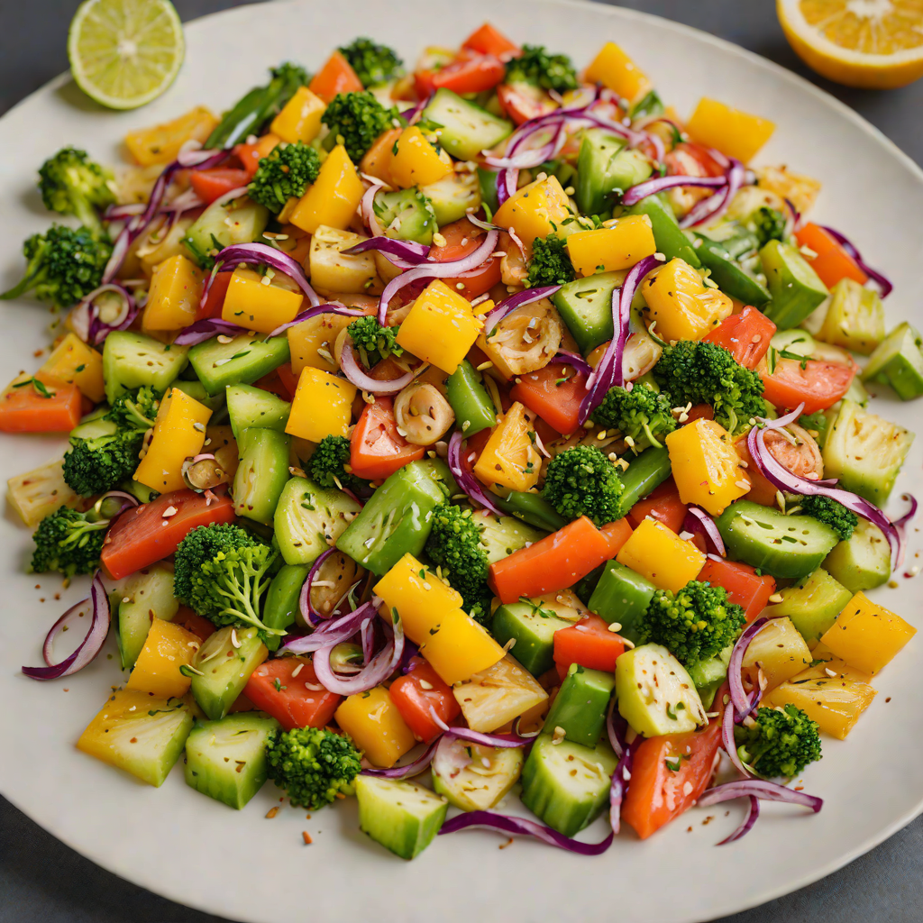 Honey Citrus Stir-Fried Vegetable Medley