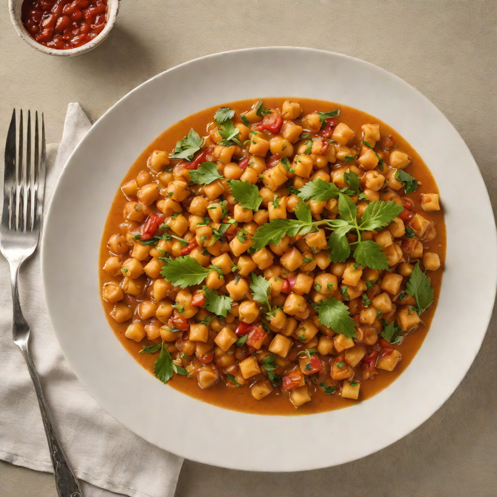 Slab Serif Spiced Chickpea Stew