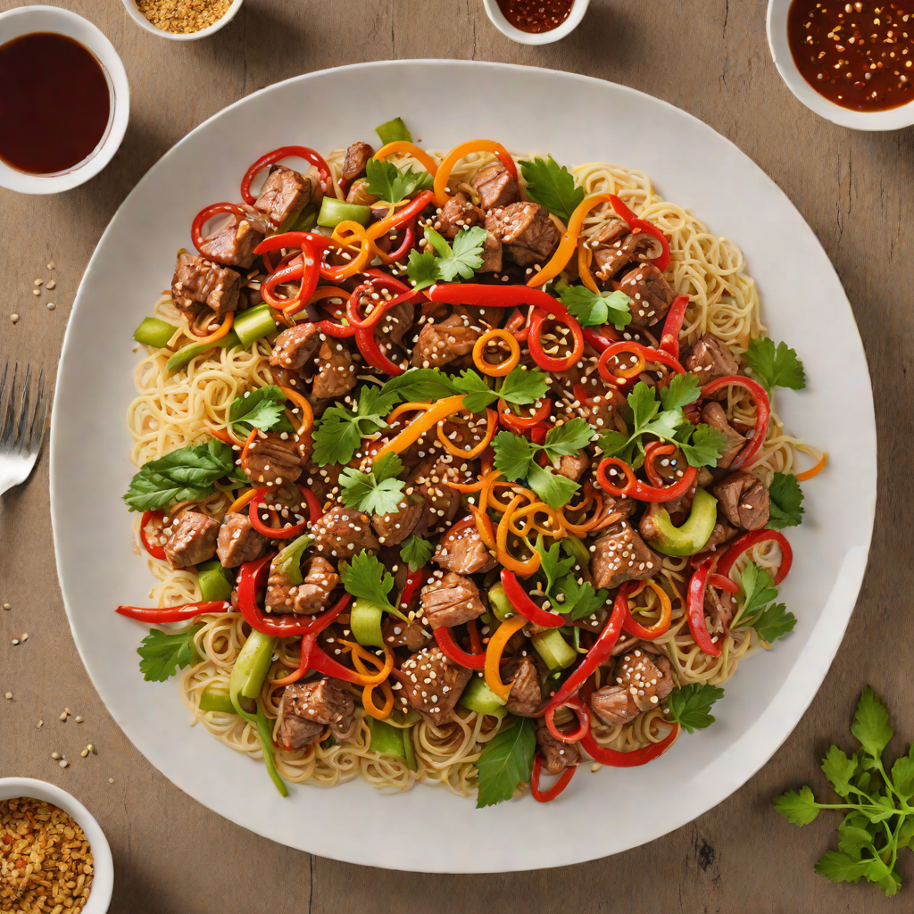 Spiced Pork Stir-Fry with Regional Chili-Garlic Sauce