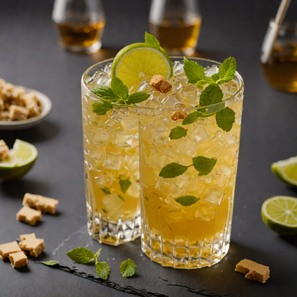 Honey-Ginger Iced Green Tea