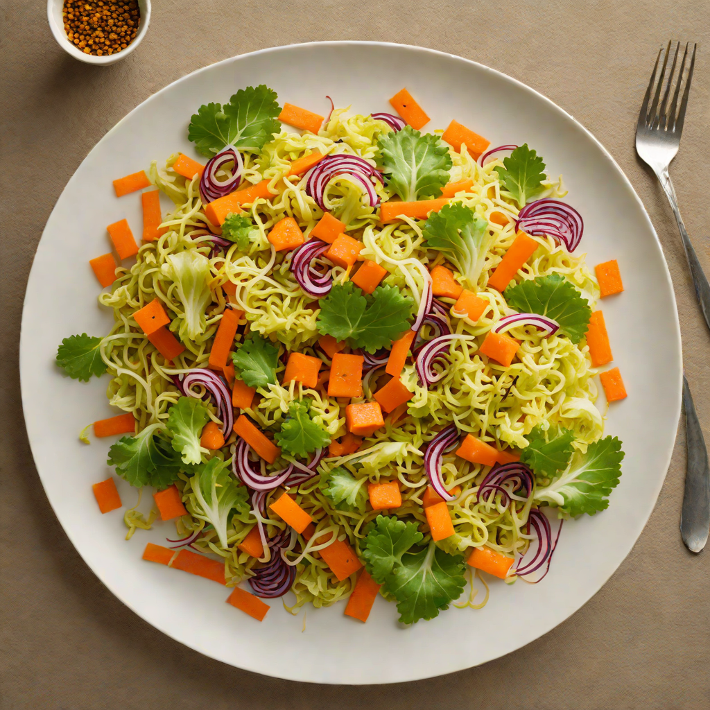 Cabbage and Carrot Atakilt Wat with Turmeric