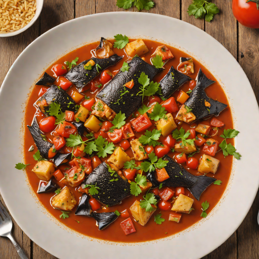 Black Sea-Inspired Fish Stew with Tomatoes and Paprika