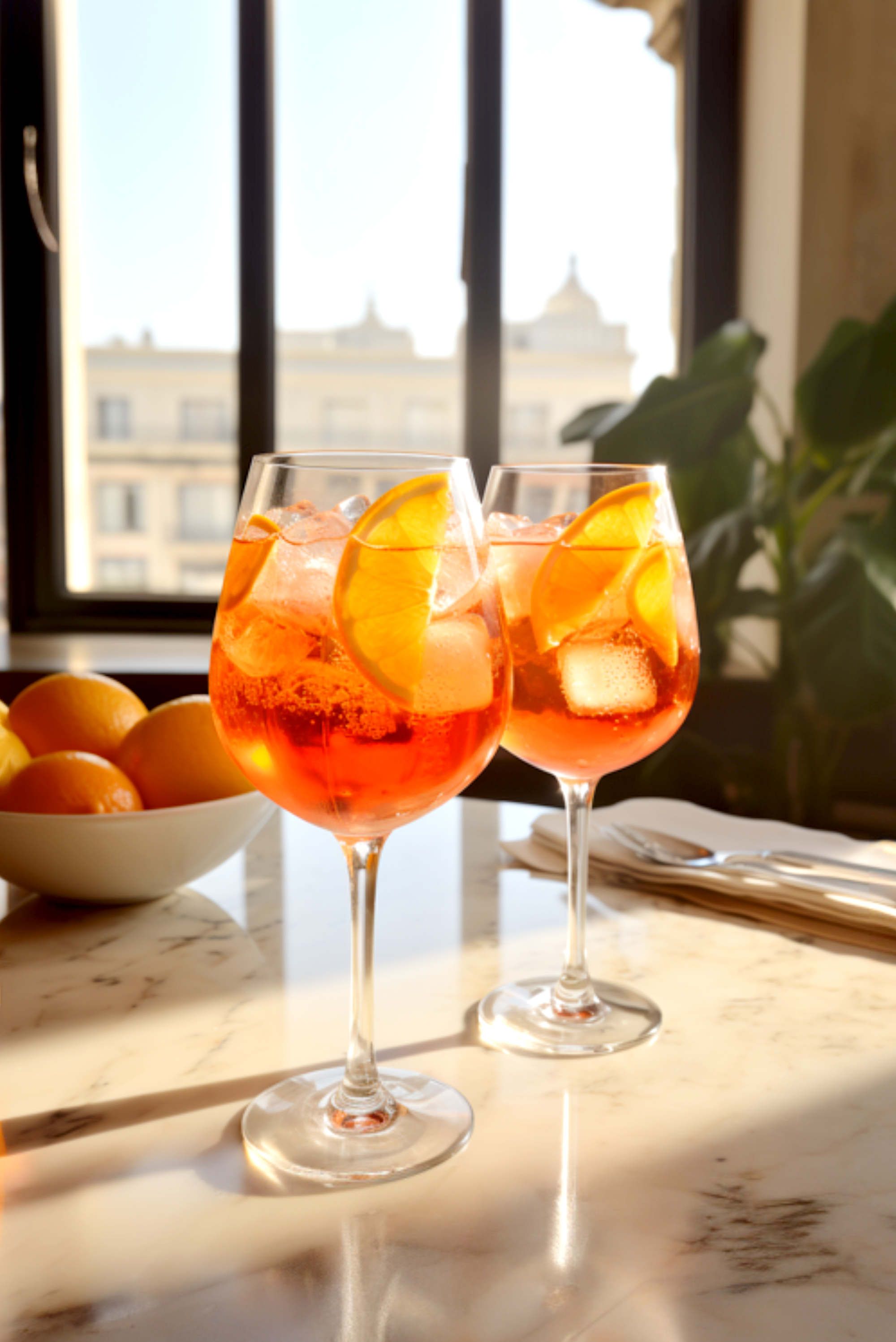 Aperol Sparkling Cocktail