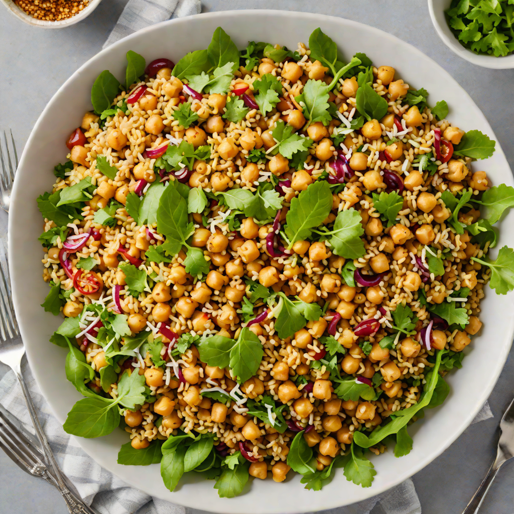 Parade-Style Spiced Chickpea and Quinoa Salad