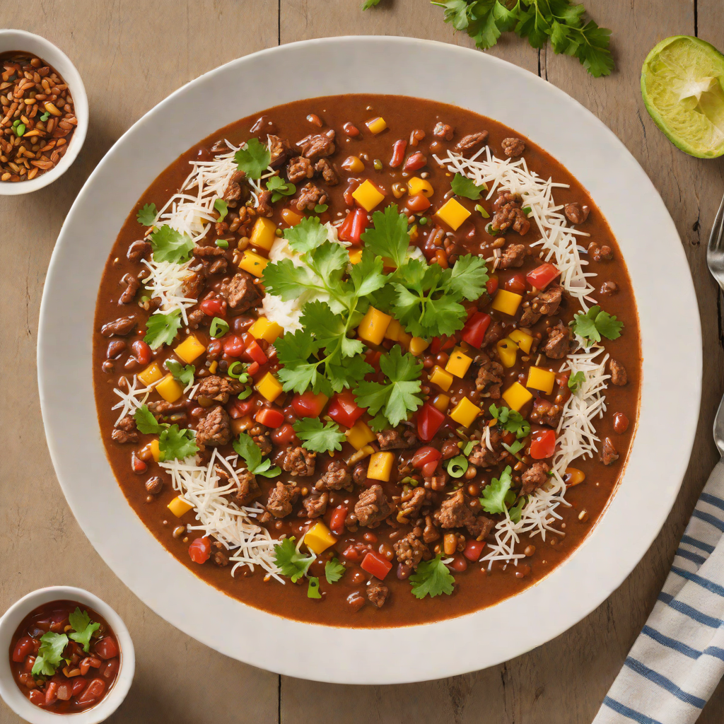 Mezcal and Chipotle-Spiced Beef Chili