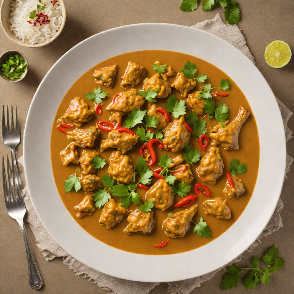 Slow Simmered Malaysian Curry Chicken with Coconut Milk