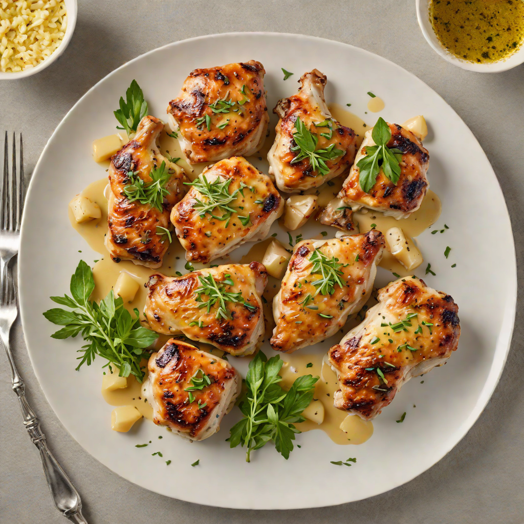 Pan-Roasted Herb Chicken Thighs with Garlic Butter