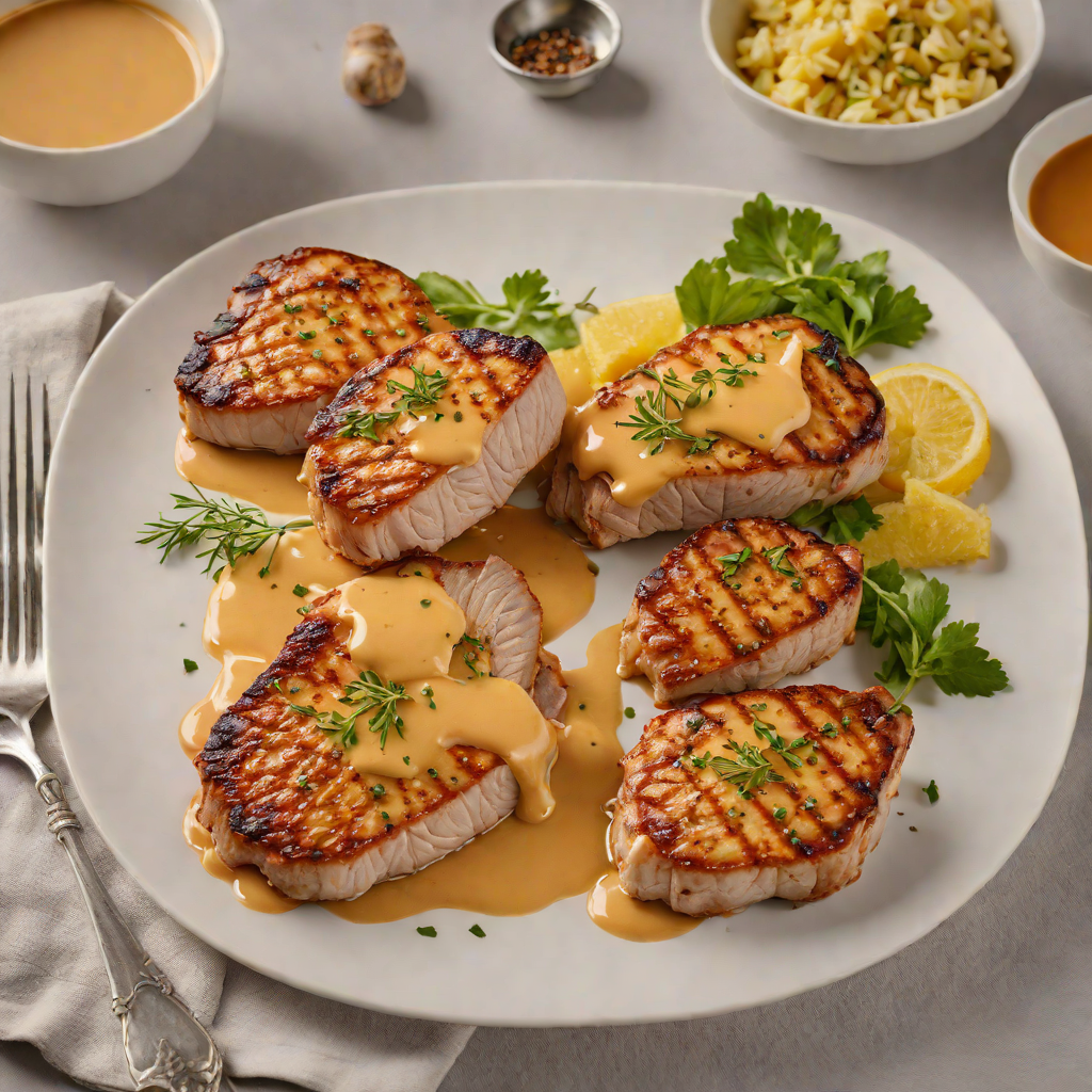 Pan-Seared Pork Chops with Garlic and Smoked Paprika Butter