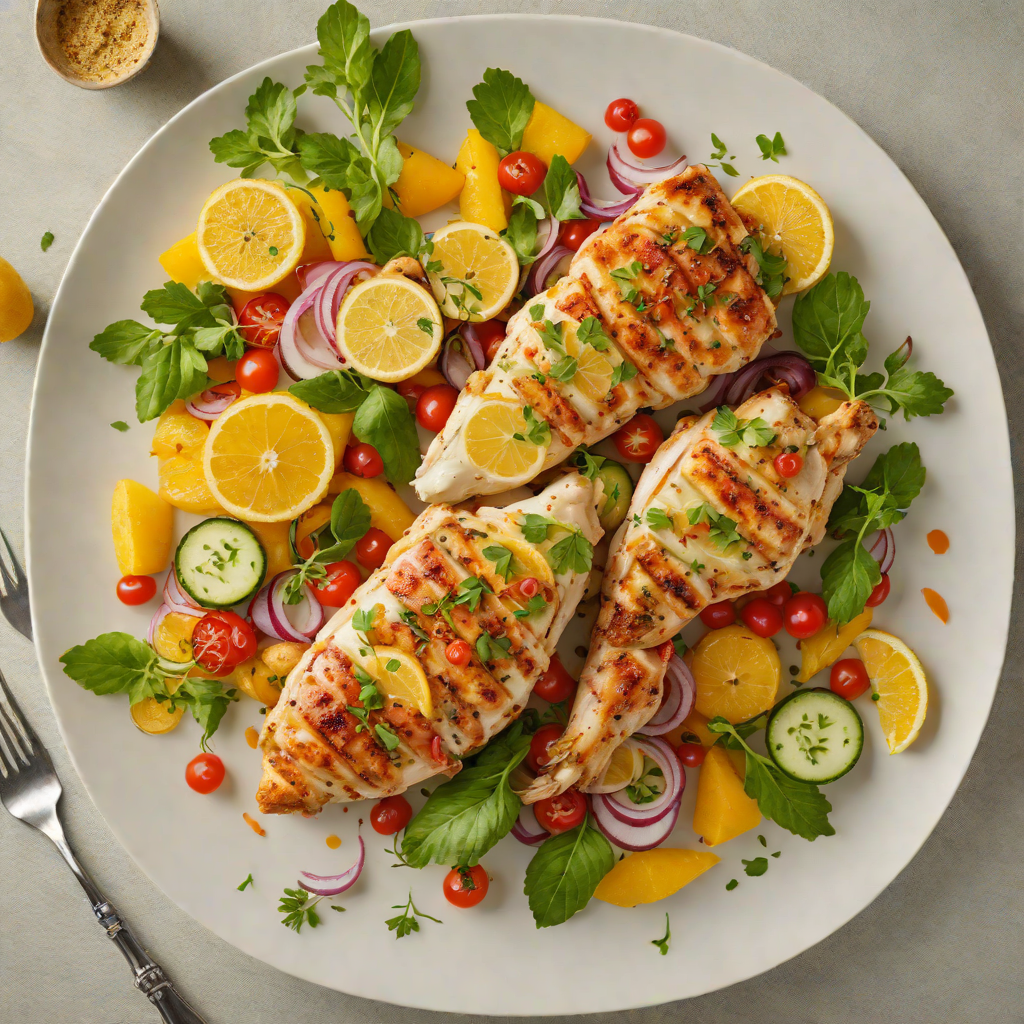 No-Penalty Citrus Chicken with Summer Vegetables