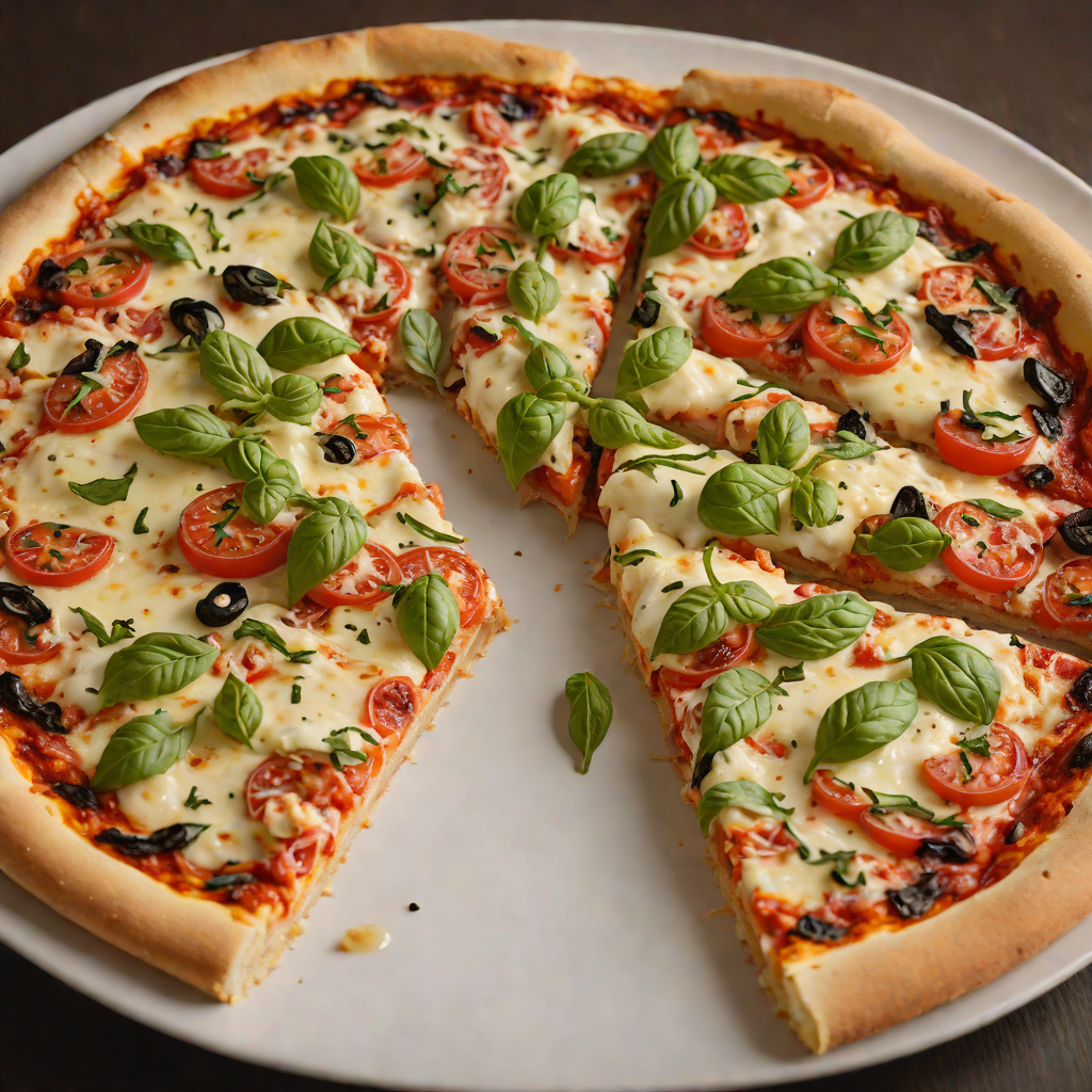 Wood-Fired Italian Classic Margherita Pizza