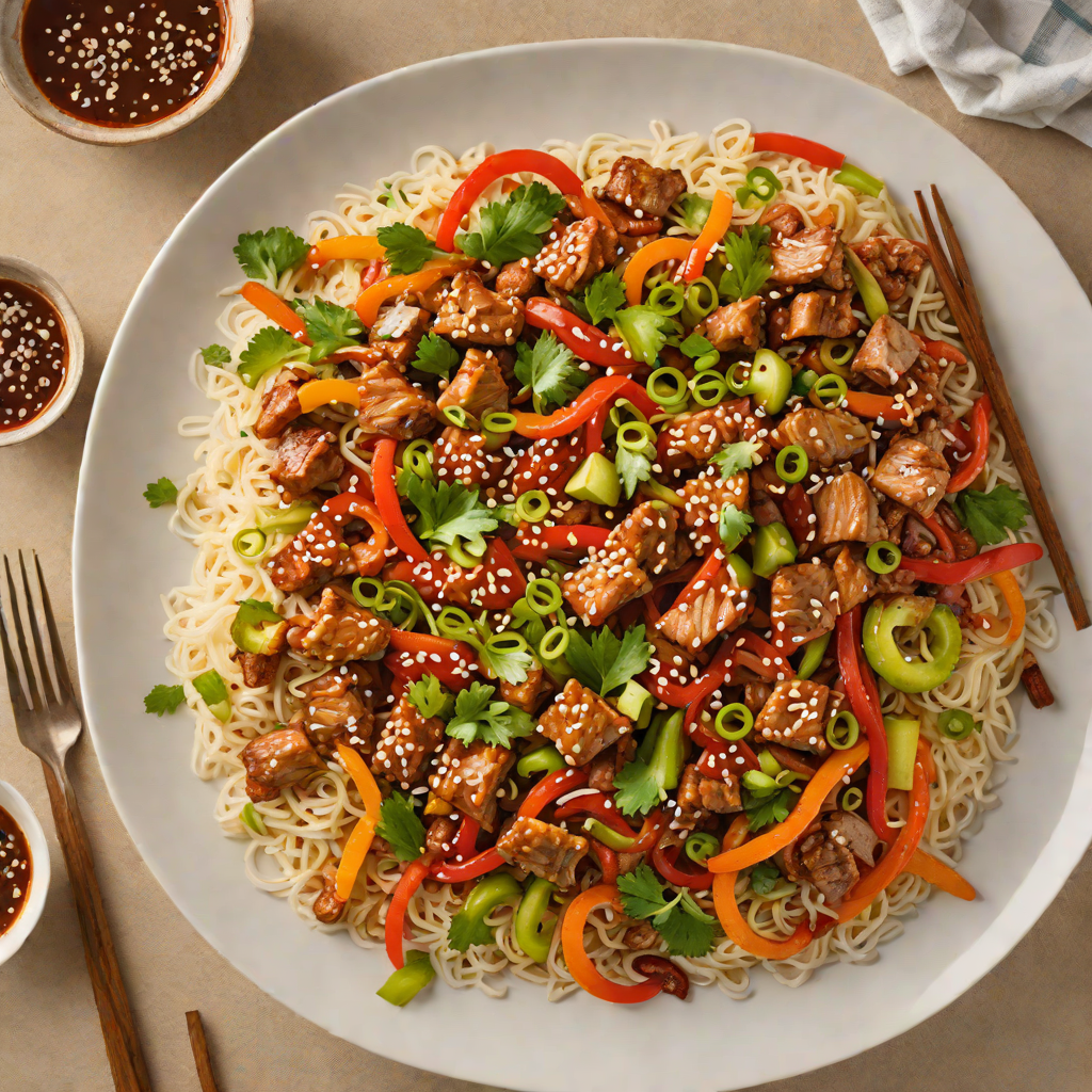 Sautéed Korean Spicy Pork Stir-Fry with Gochujang