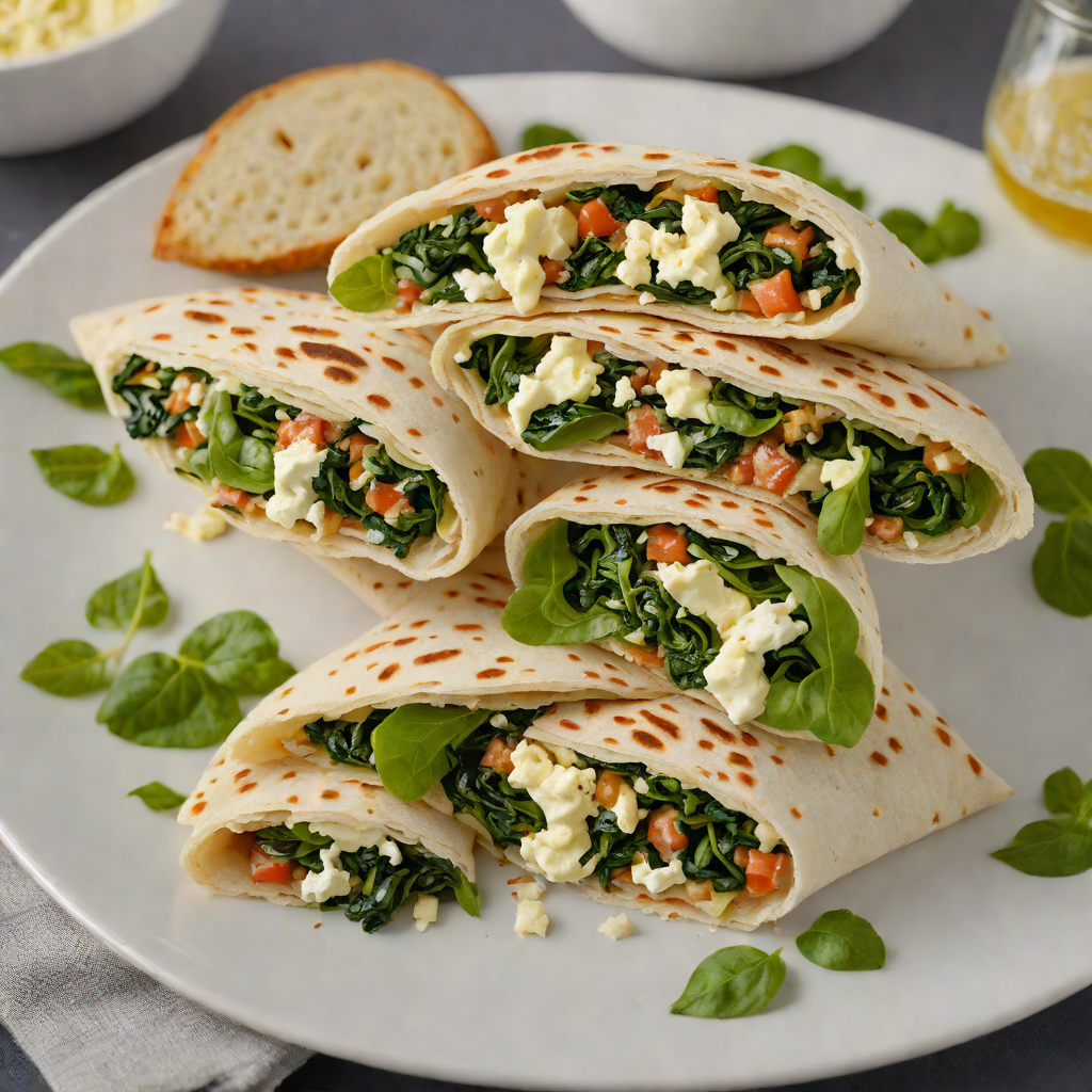 Half-Baked Spinach and Feta Stuffed Pita Pockets