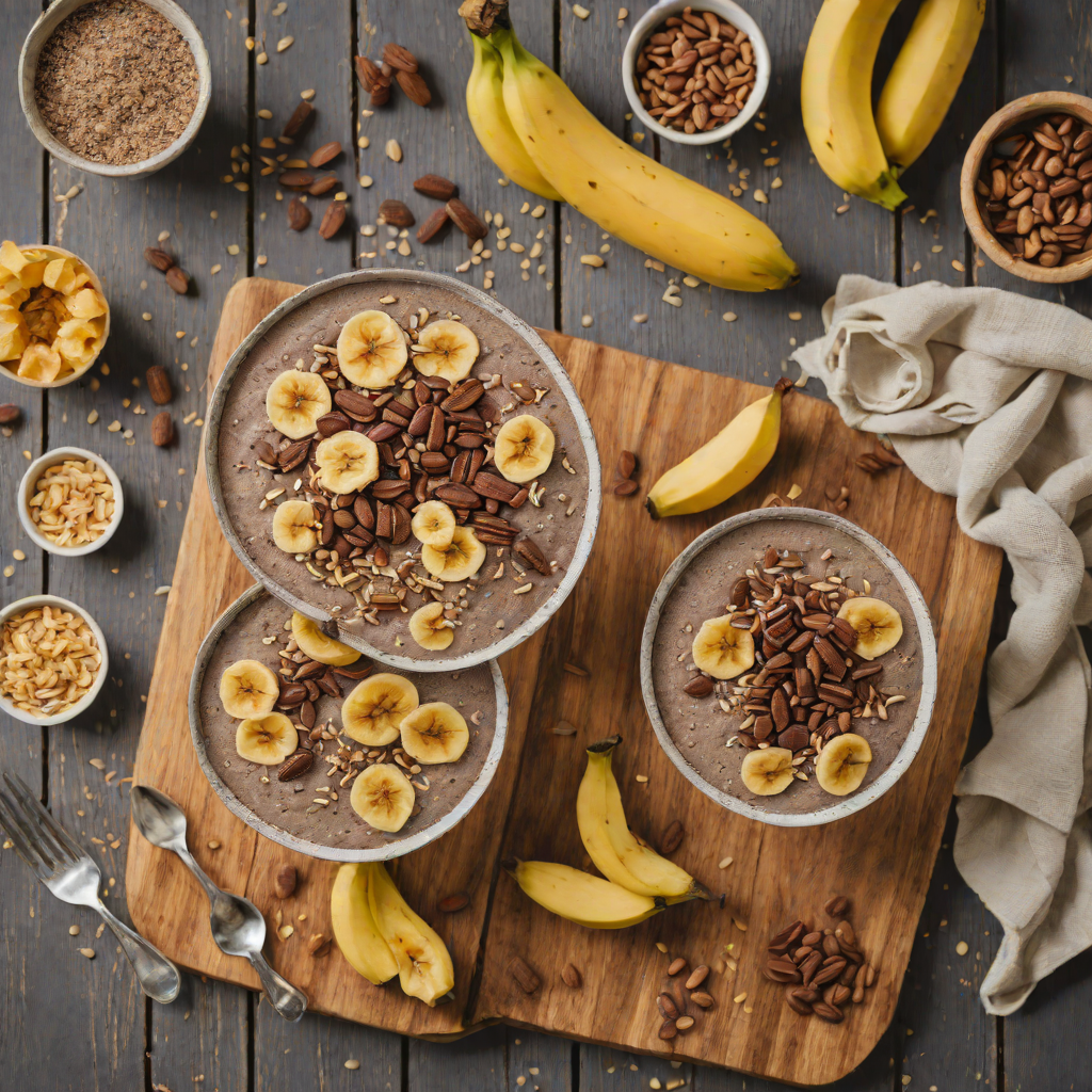 No-Bake Chocolate Banana Chia Pudding