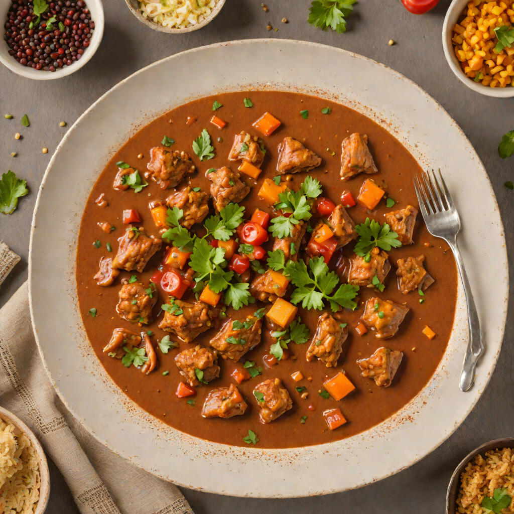 Berbere-Spiced Chicken Stew with Soft Injera