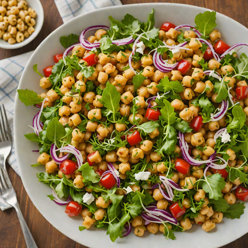 Secret Garden Mediterranean Chickpea Salad