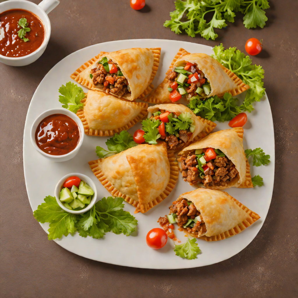 Ilocos Vigan Empanada with Fresh Longganisa and Vegetables