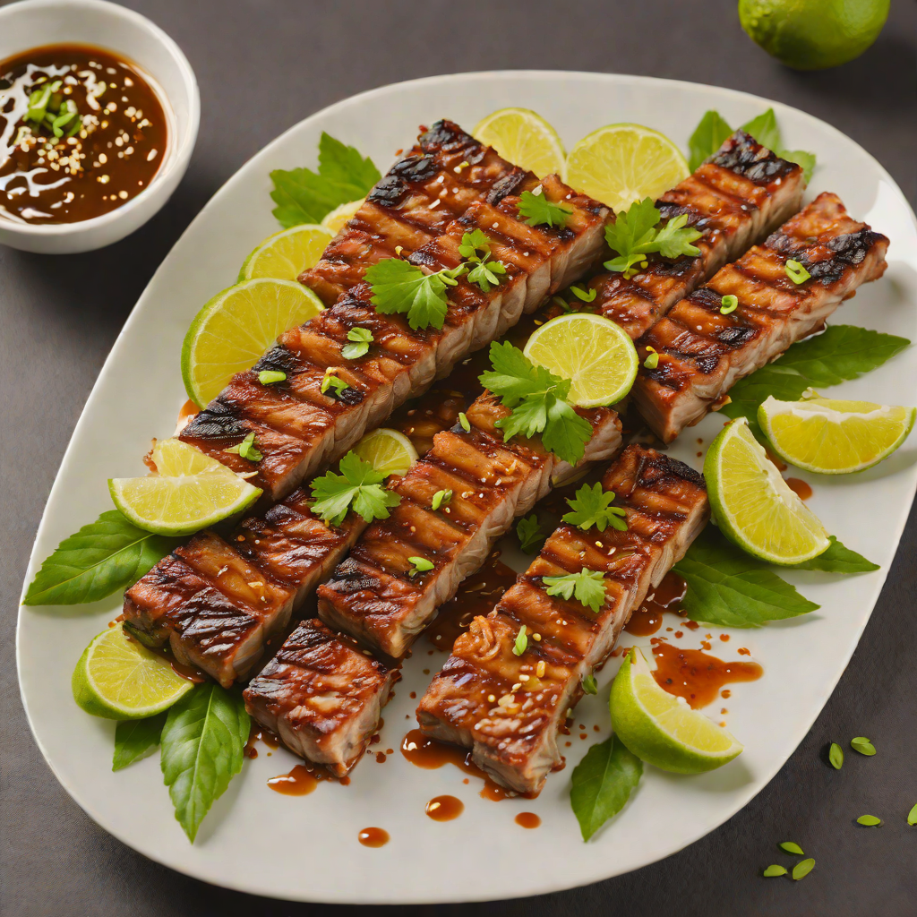 Cebu-style Grilled Liempo with Soy-Calamansi Marinade