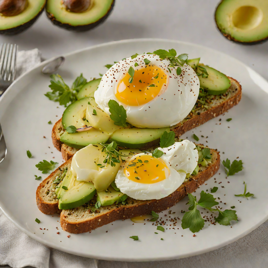 Creator’s Avocado Toast with Poached Egg and Za’atar
