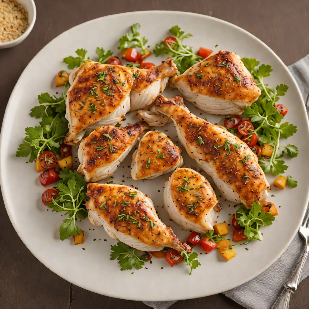 Pan-Seared Chicken with SAT Vocabulary Spice Rub