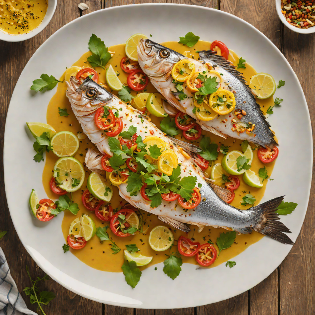 Grilled Moqueca-Style Fish with Coconut and Dendê Oil