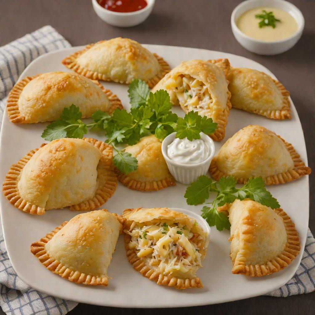 Potato and Cheese Llajua Stuffed Empanadas