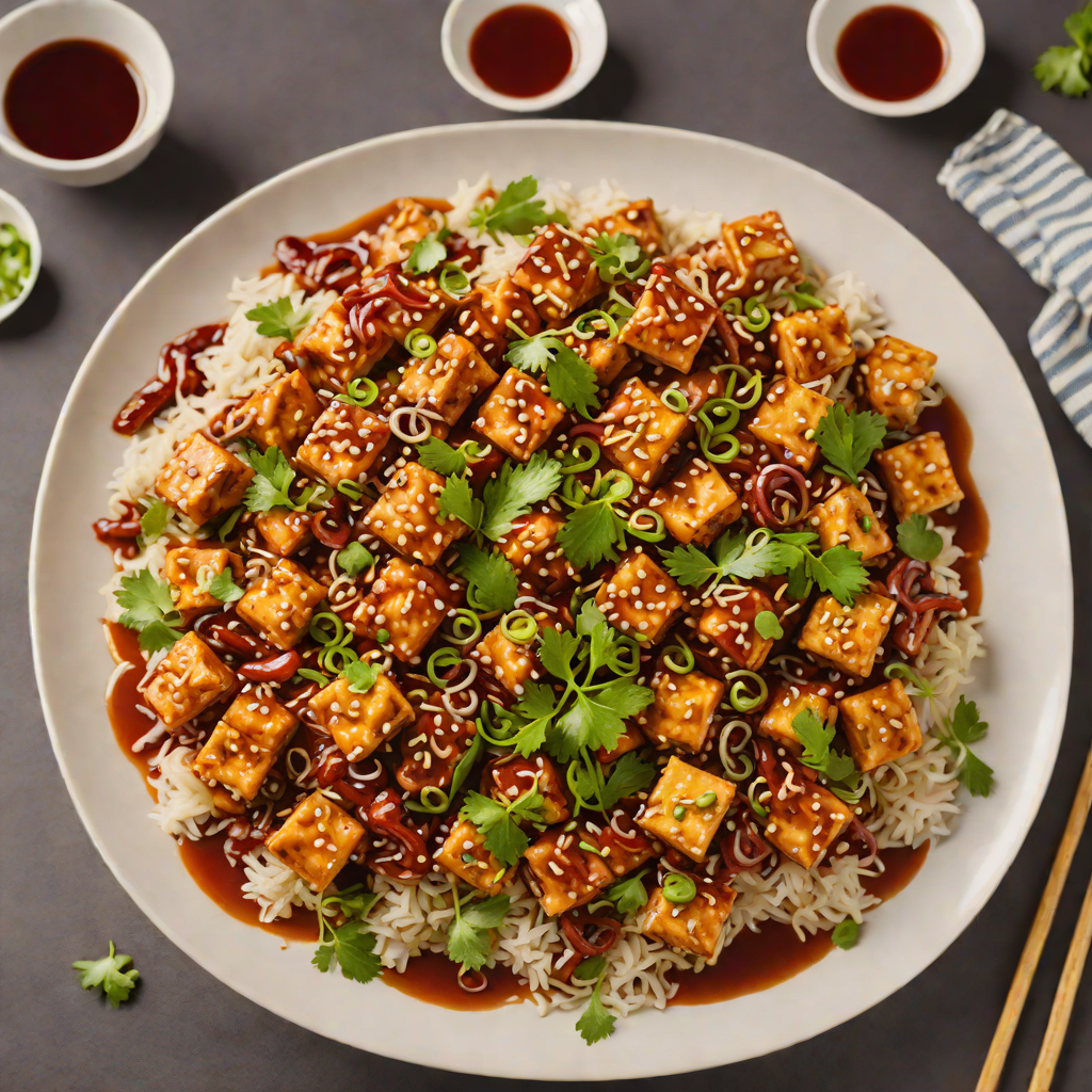 Mapo Tofu Stir-Fry with Spicy Sichuan Sauce