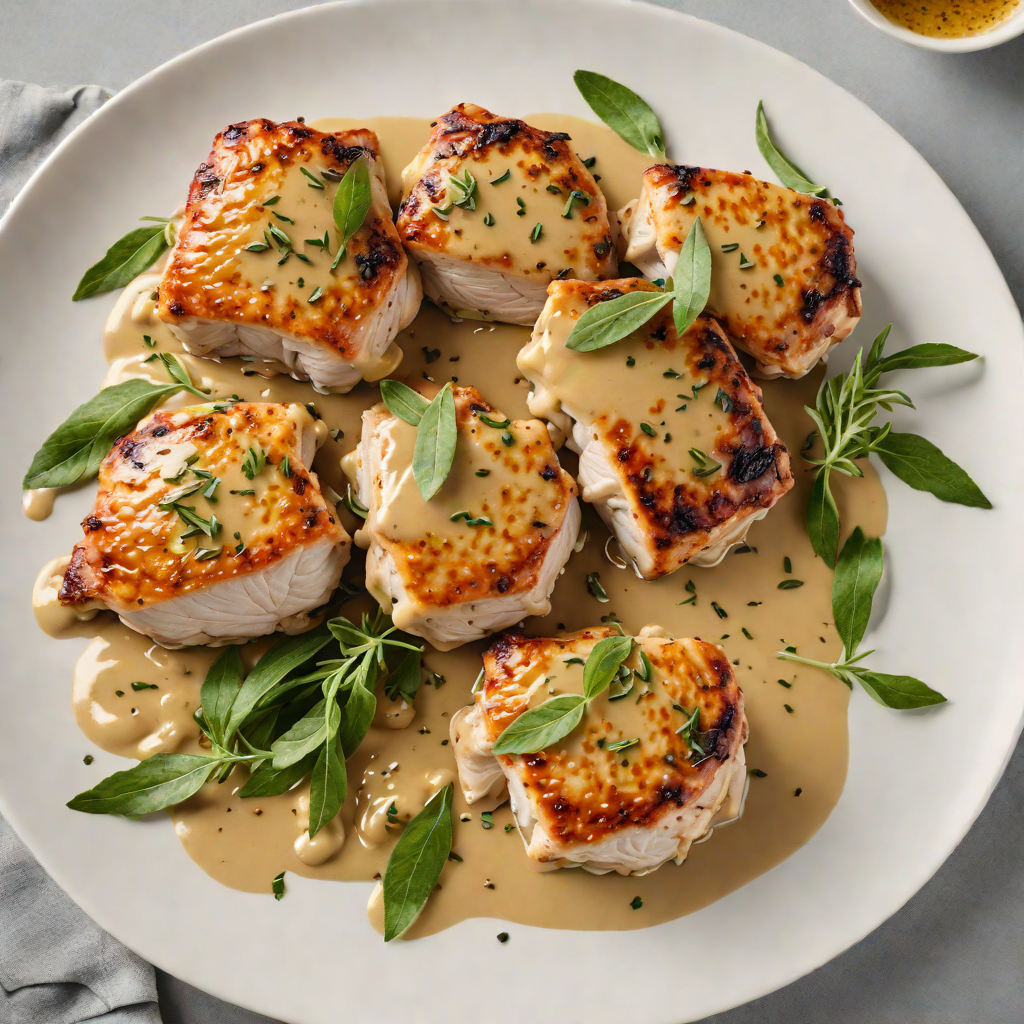 Pan-Seared Chicken Thighs with Mustard and Sage Pan Sauce
