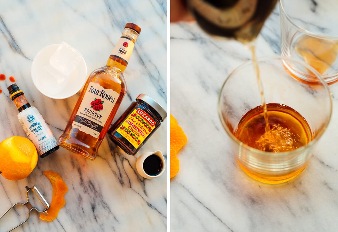 Spiced Maple Scotch Old Fashioned