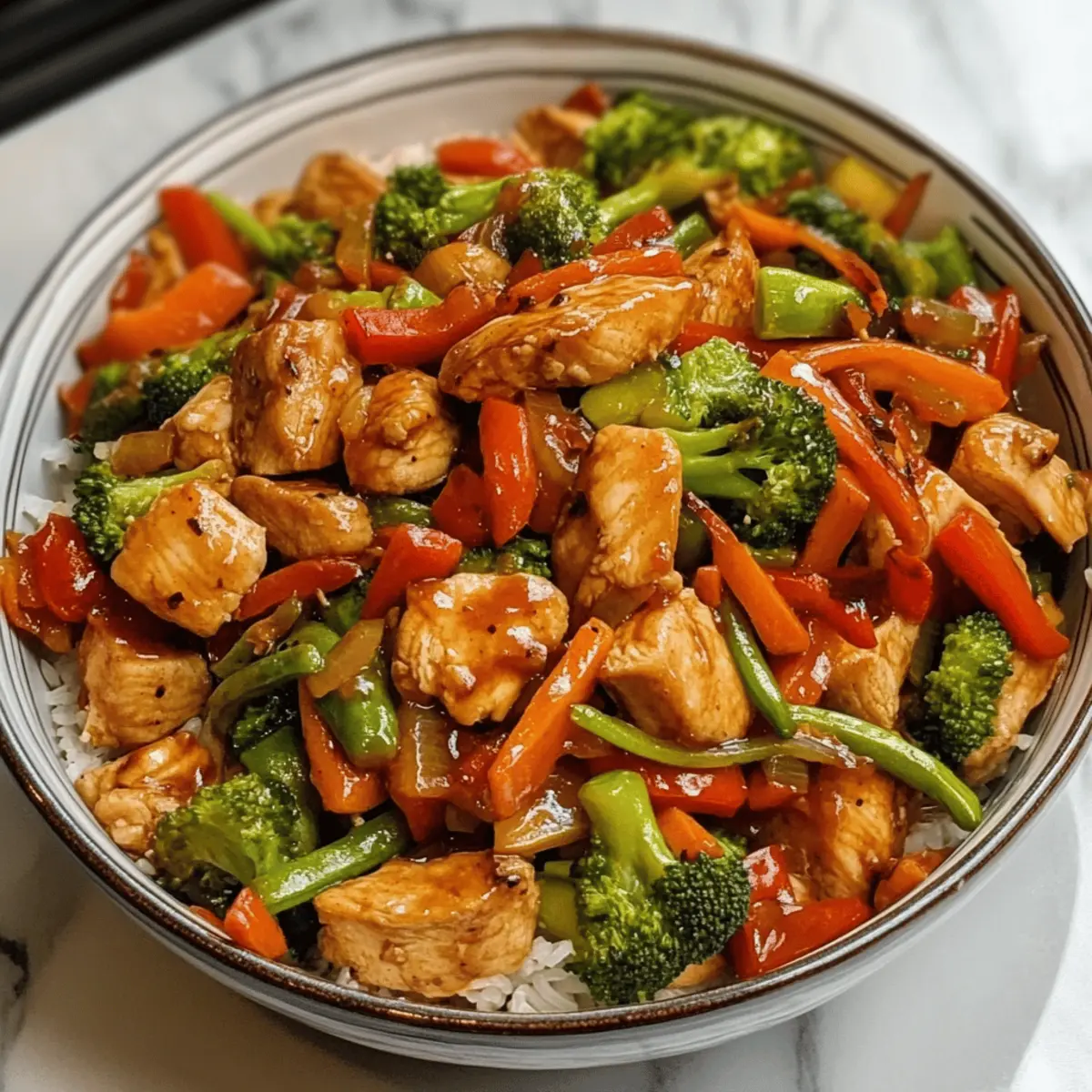 Quick Chicken and Veggie Stir-Fry