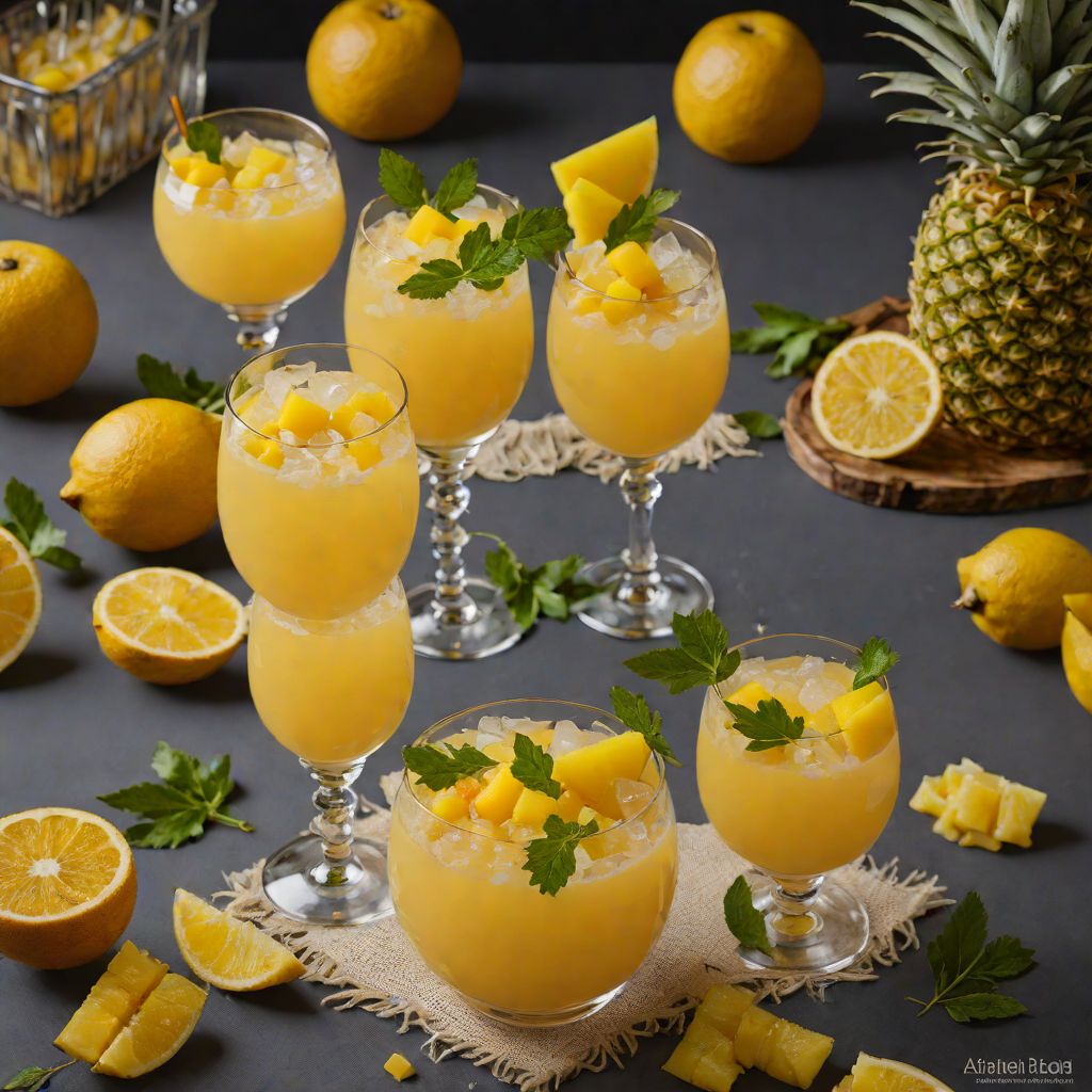 Citrus-Spiced Mango and Pineapple Party Punch