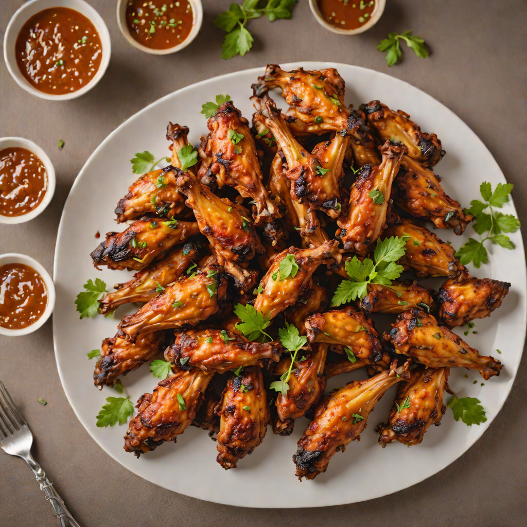 Oven-Roasted Nigerian Suya-Spiced Chicken Wings