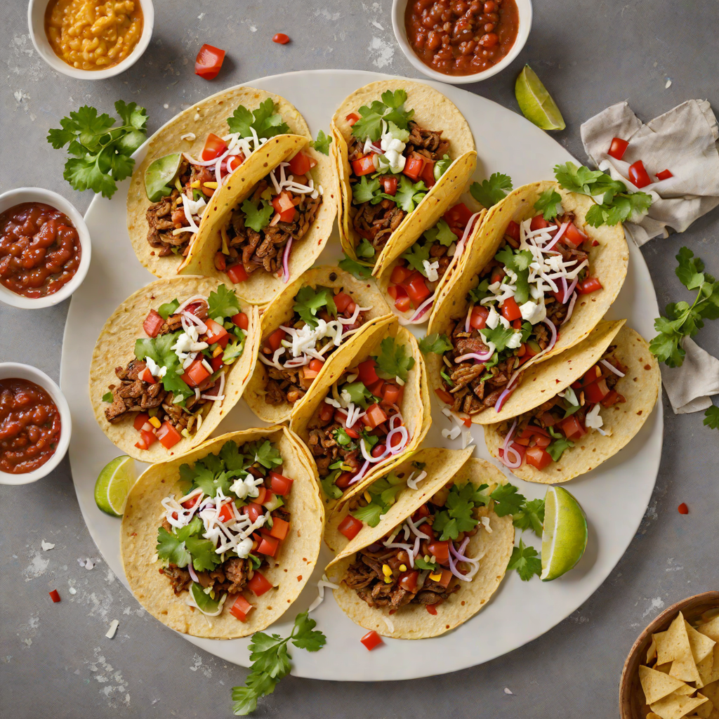 San Antonio Inspired Beef Tacos with Smoky Chipotle Salsa