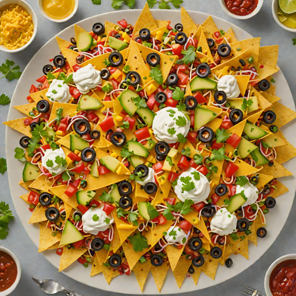 Crowd-Pleasing Loaded Nacho Platter