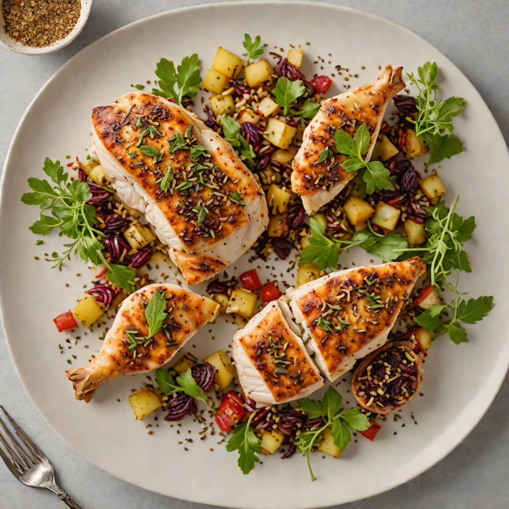 Pan-Seared Chicken with Sumac and Toasted Za'atar