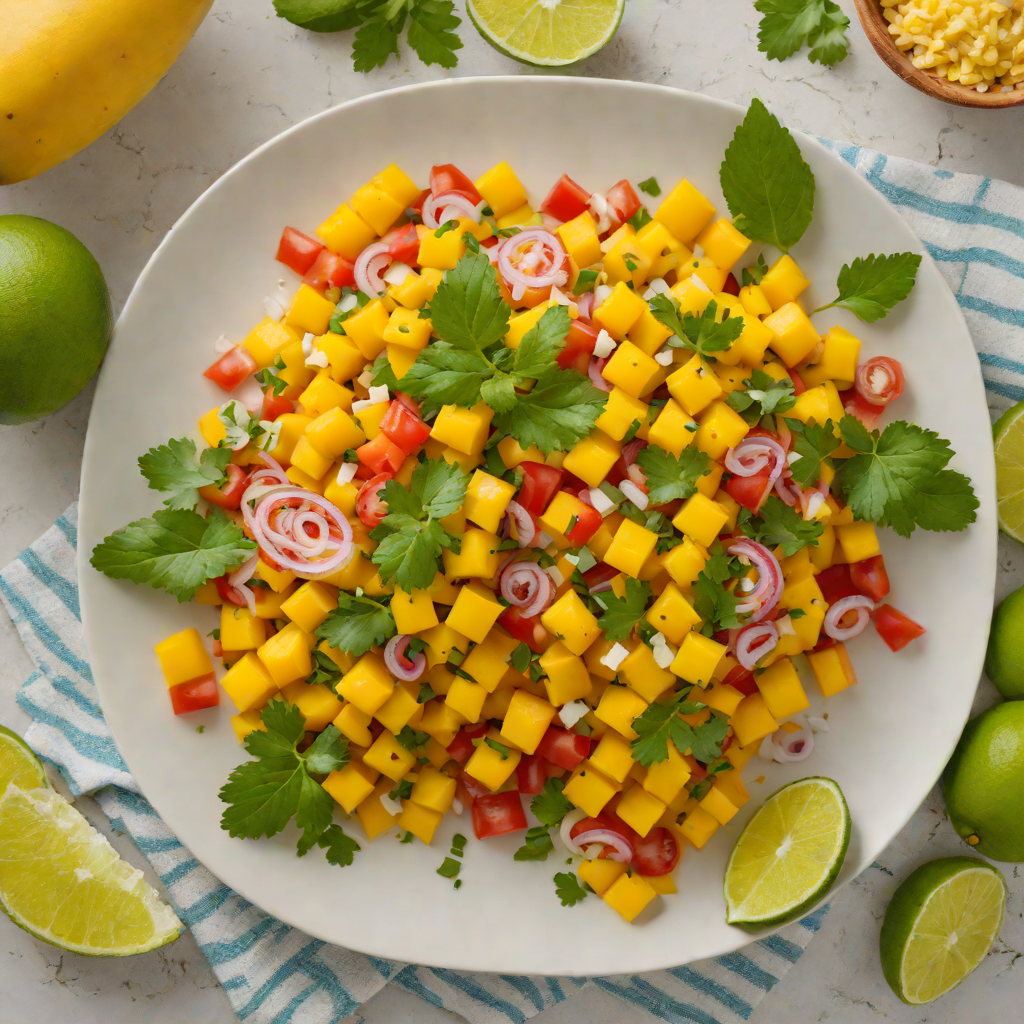 Four-Ingredient Mango Salsa for Grilled Fish