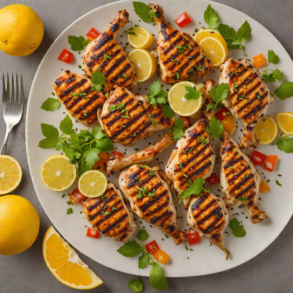 Puerto Rican Citrus-Marinated Grilled Chicken