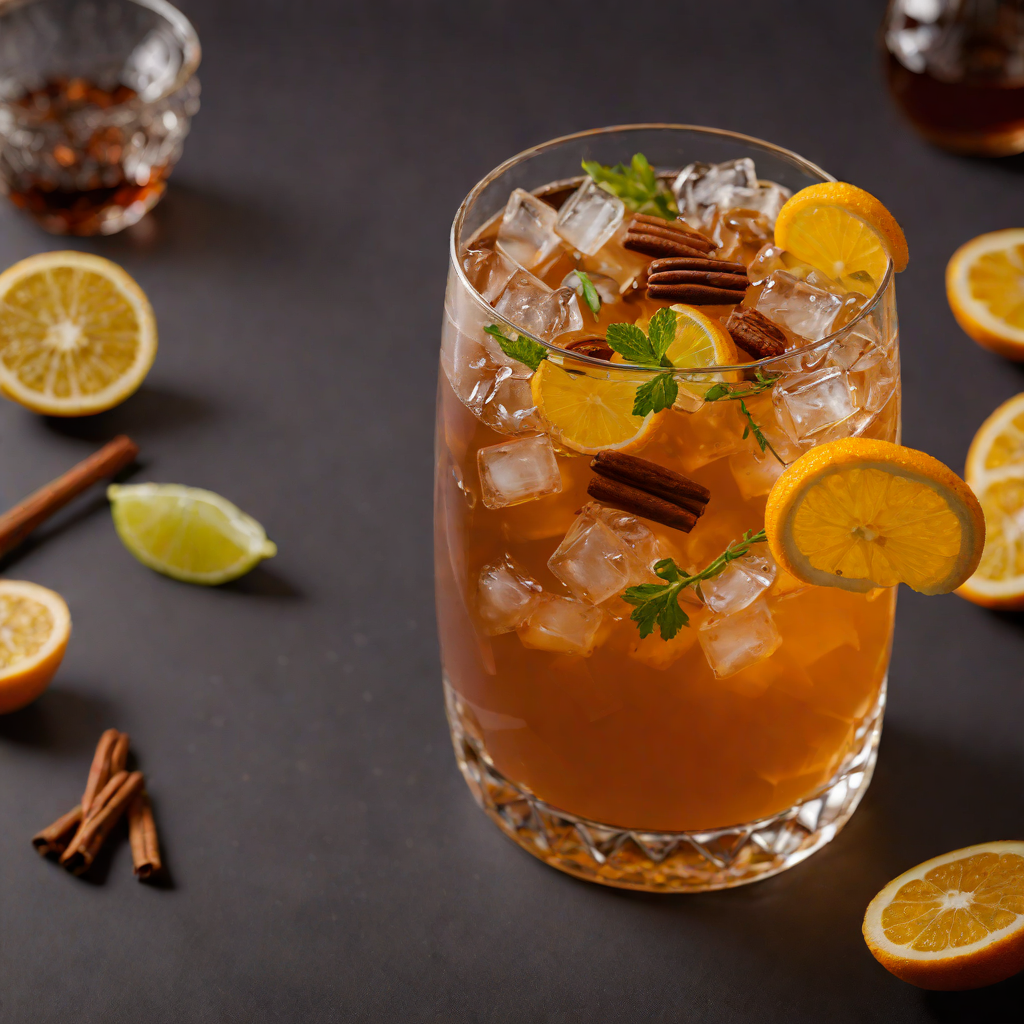 Tamarind and Citrus Tamarind Punch with Spiced Bitters