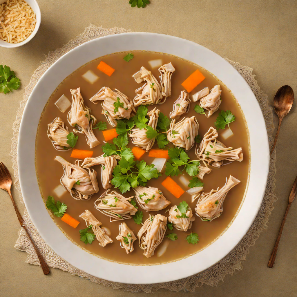 Slow-Simmered Cantonese-Style Herbal Chicken Soup