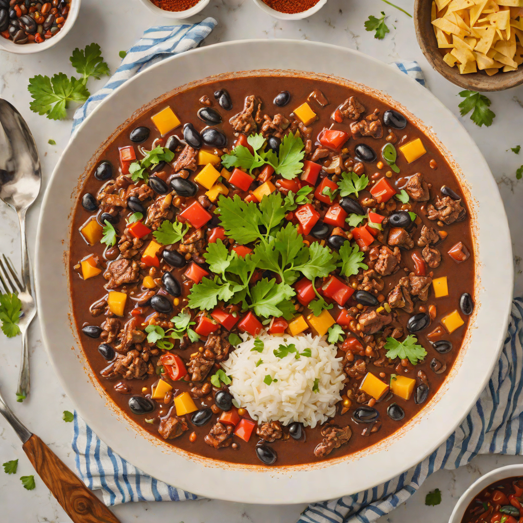 One-Pot Chili-Spiced Beef and Black Bean Stew