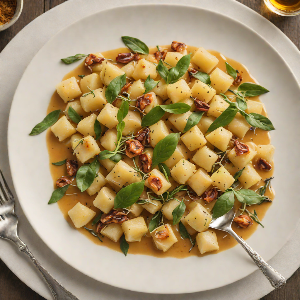Classic Italian Gnocchi with Sage Brown Butter Sauce
